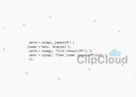A minimalist abstract representation of JavaScript code, featuring floating curly braces, parentheses, and semicolons in a clean white background, subtle blue and green accents, no text or letters visible